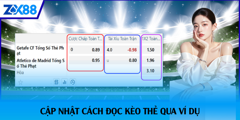 Cách đọc kèo thẻ phạt trên các nền tảng trực tuyến